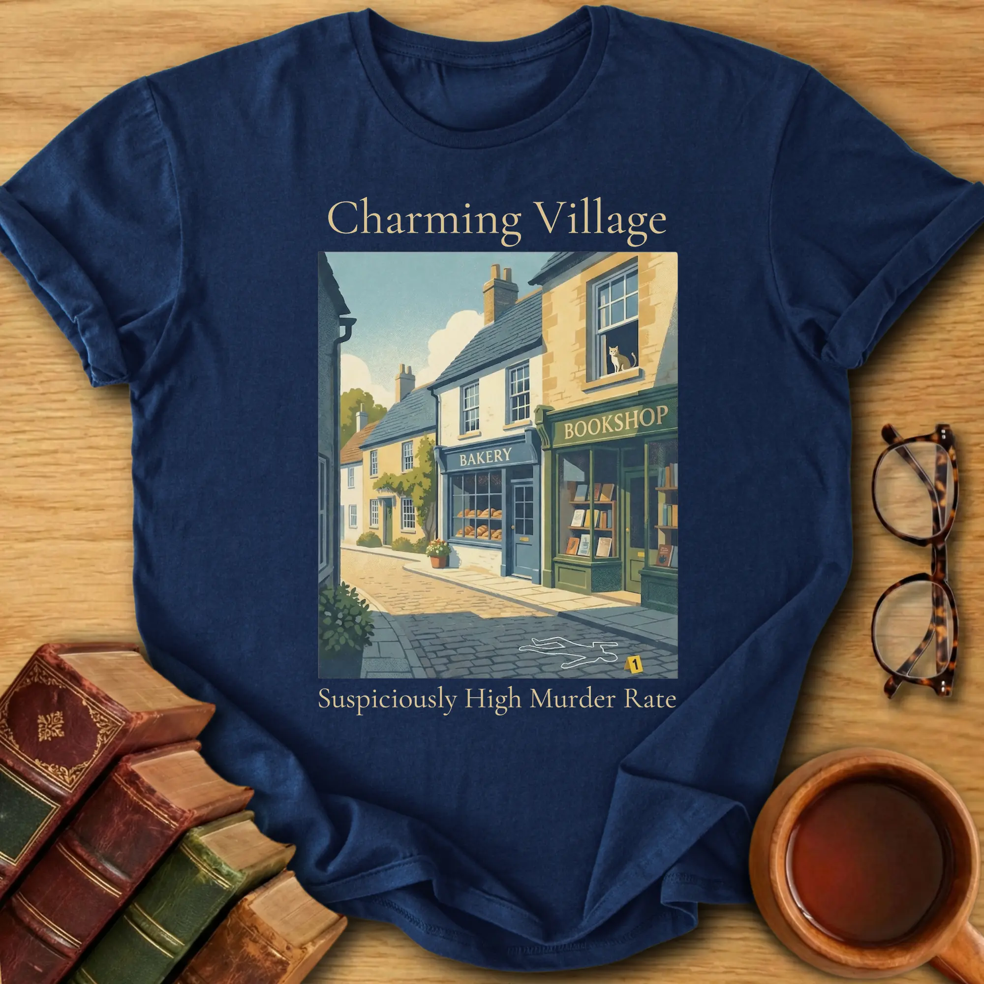 Charming Village, Suspiciously High Murder Rate T-Shirt