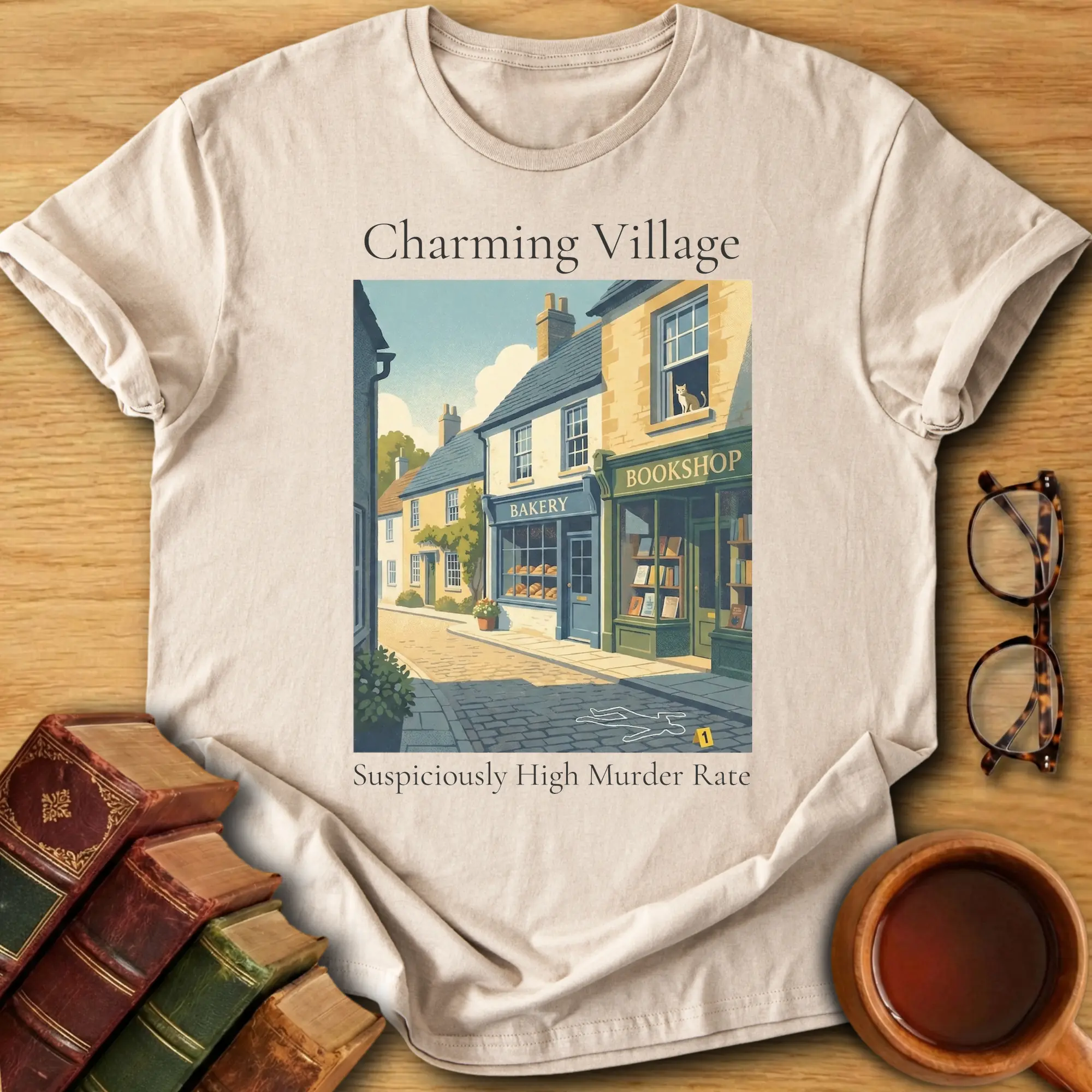 Charming Village, Suspiciously High Murder Rate T-Shirt