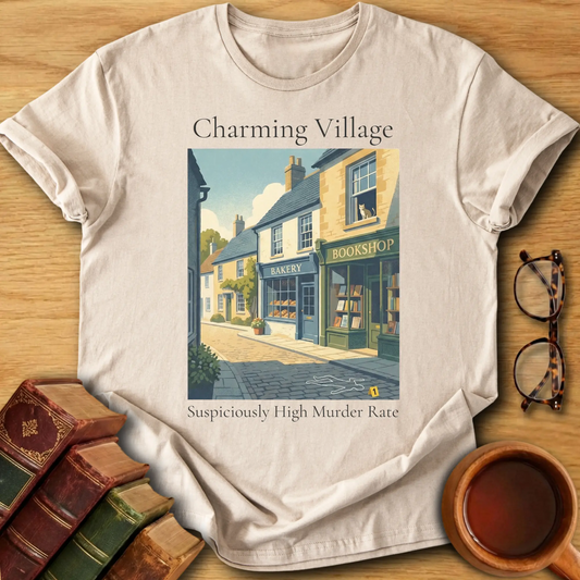 Charming Village, Suspiciously High Murder Rate T-Shirt