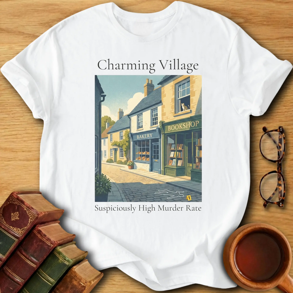 Charming Village, Suspiciously High Murder Rate T-Shirt