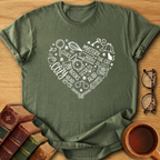 Cozy Mystery Heart T-Shirt