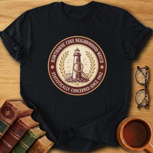 Cozy Mystery Neighborhood Watch T-Shirt