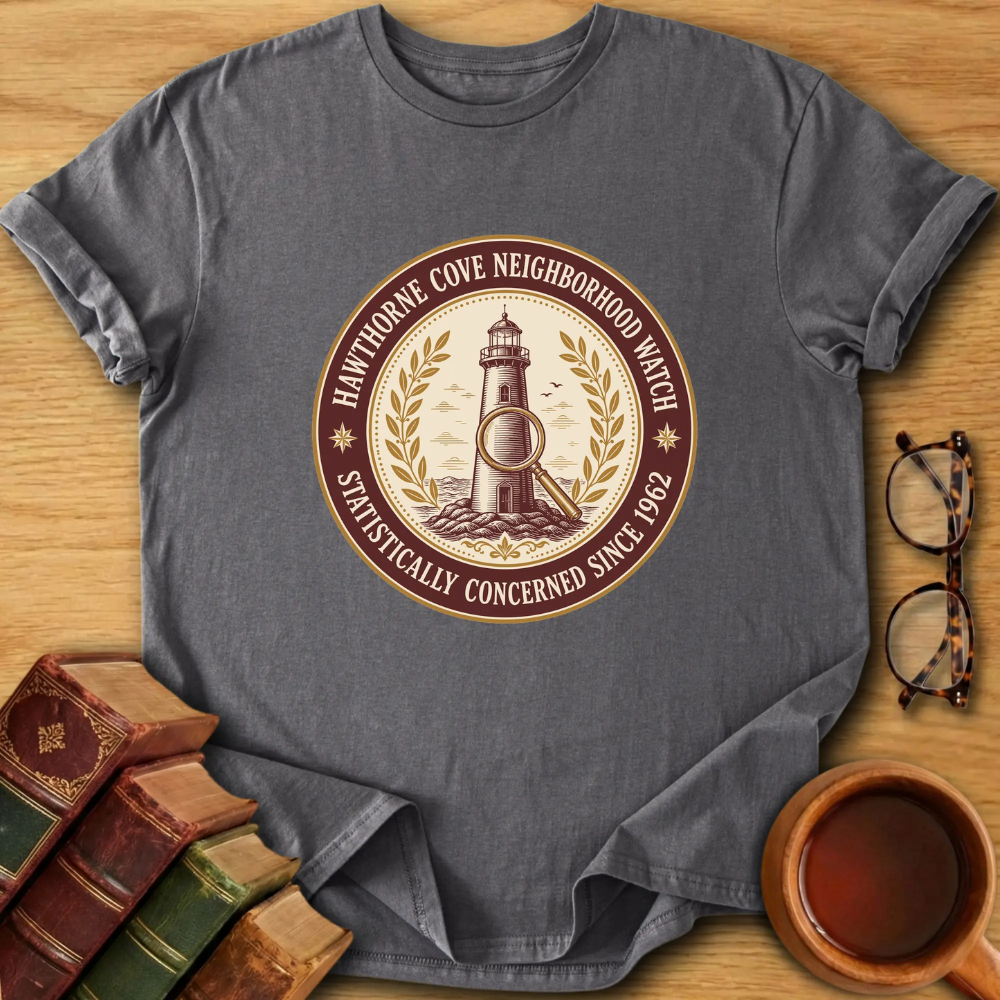 Cozy Mystery Neighborhood Watch T-Shirt