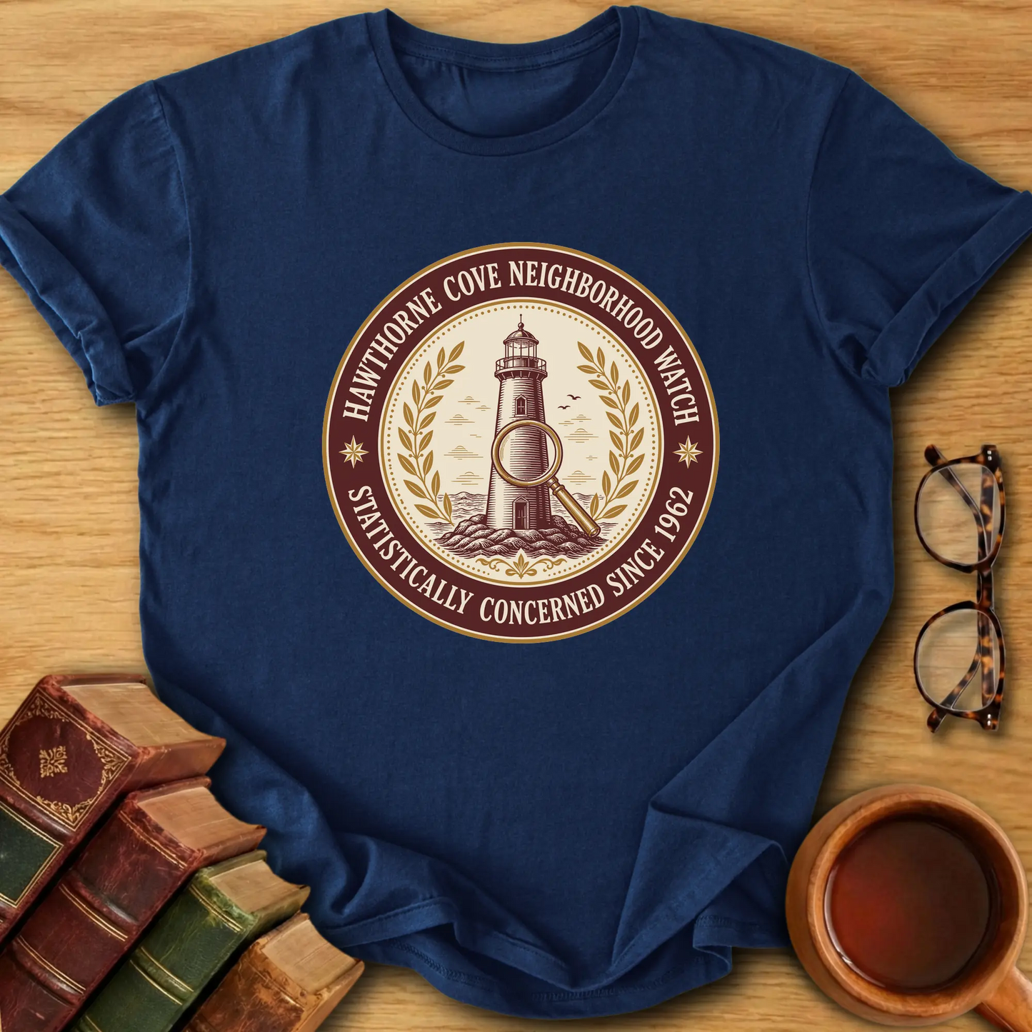 Cozy Mystery Neighborhood Watch T-Shirt