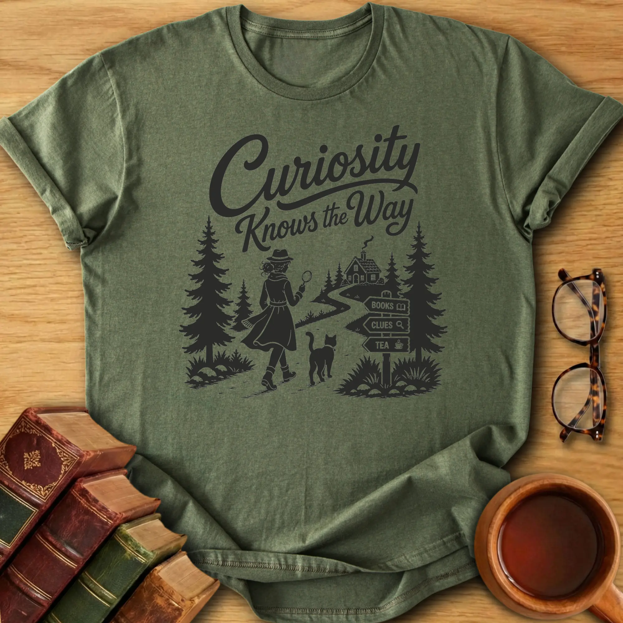 Curiosity Knows the Way T-Shirt
