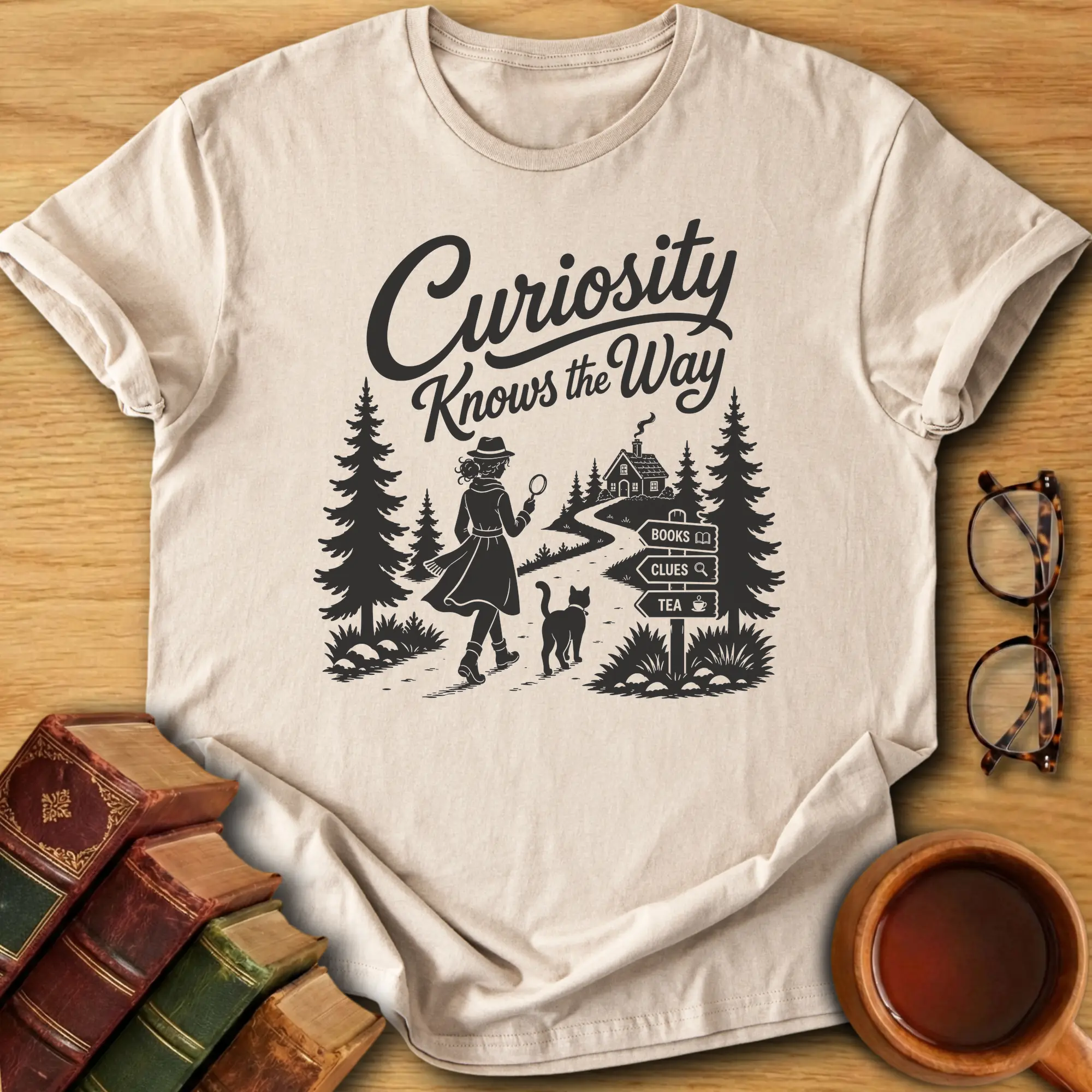 Curiosity Knows the Way T-Shirt
