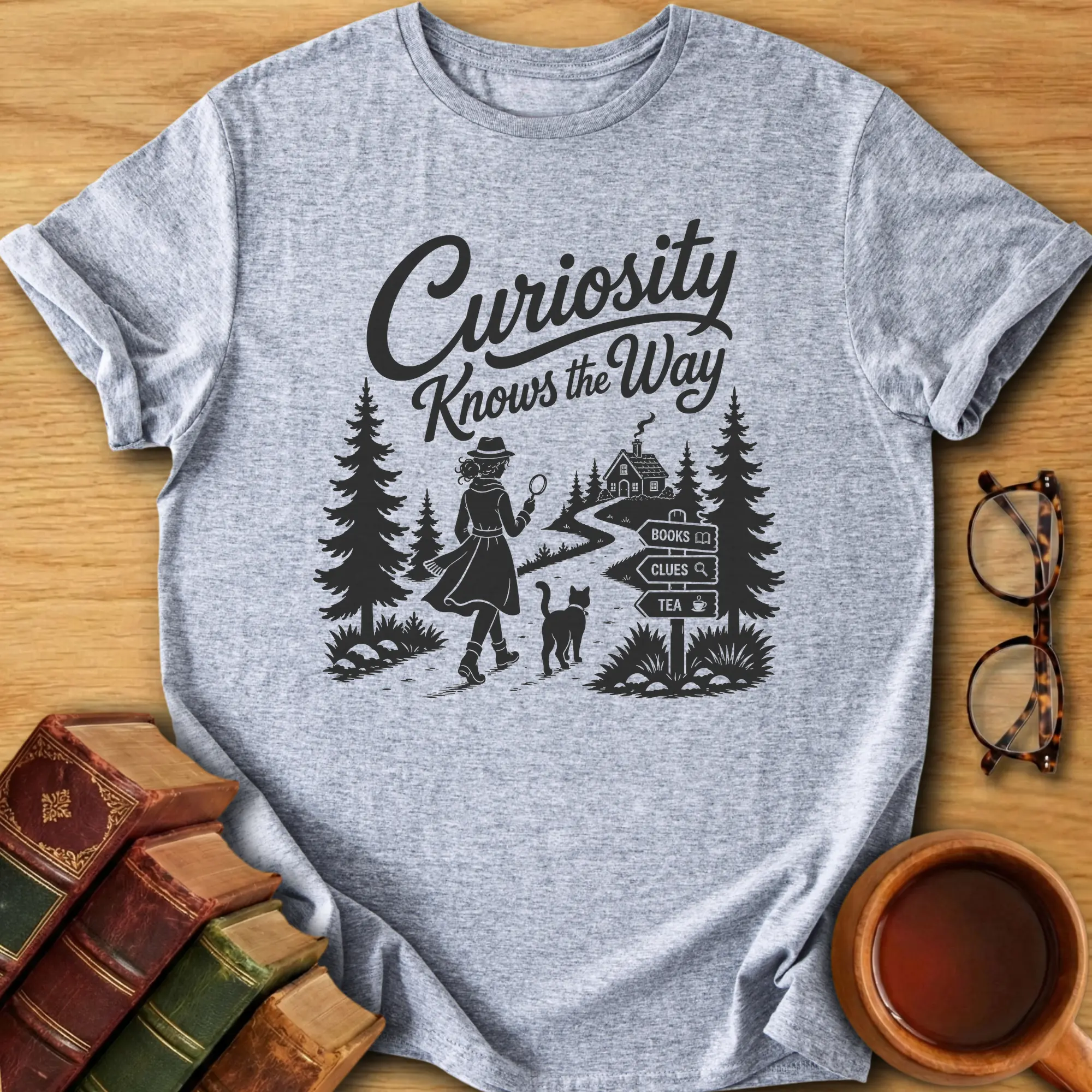 Curiosity Knows the Way T-Shirt