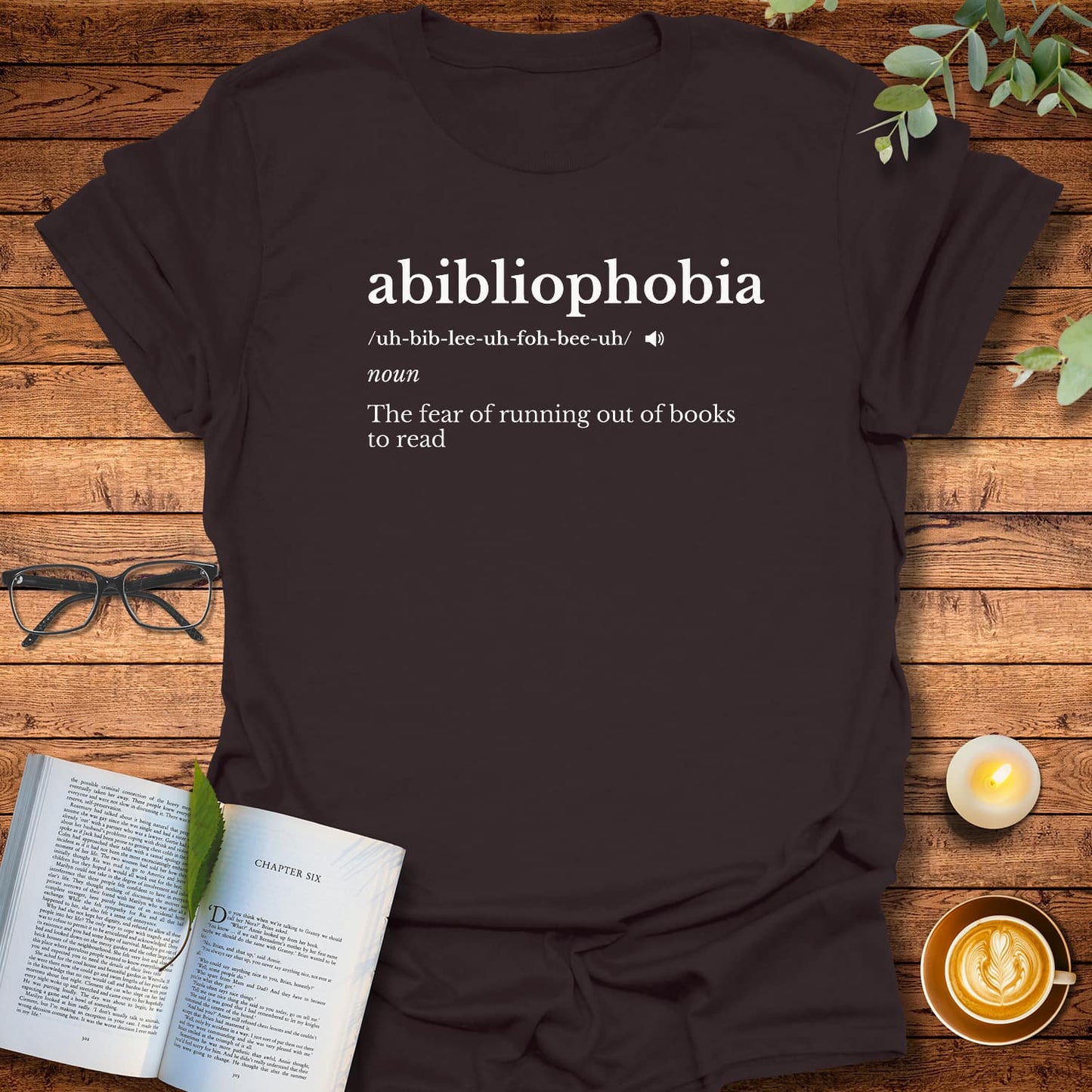 Abibliophobia T-Shirt