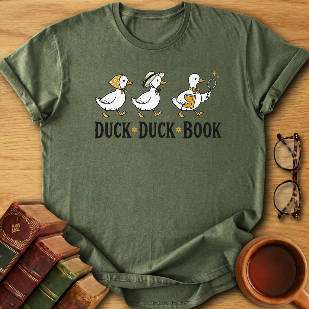 Duck Duck Book Tshirt