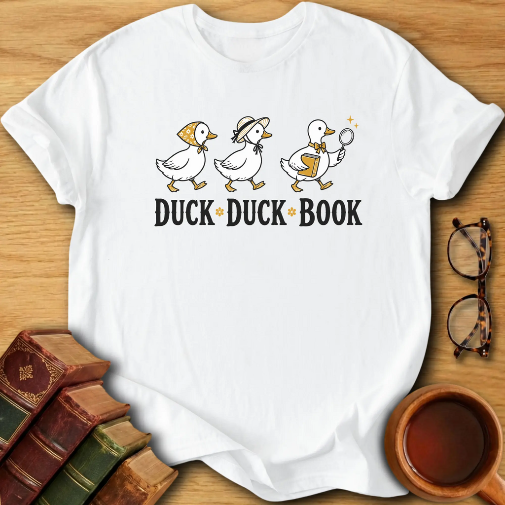 Duck Duck Book Tshirt