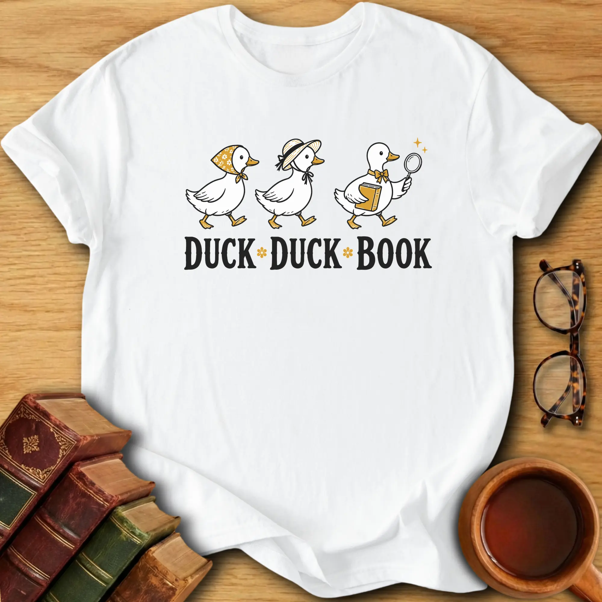 Duck Duck Book Tshirt