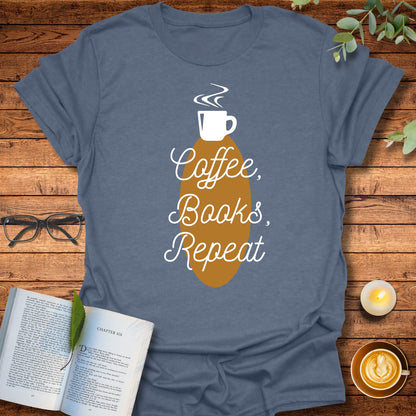 Coffee, Books, Repeat T-Shirt