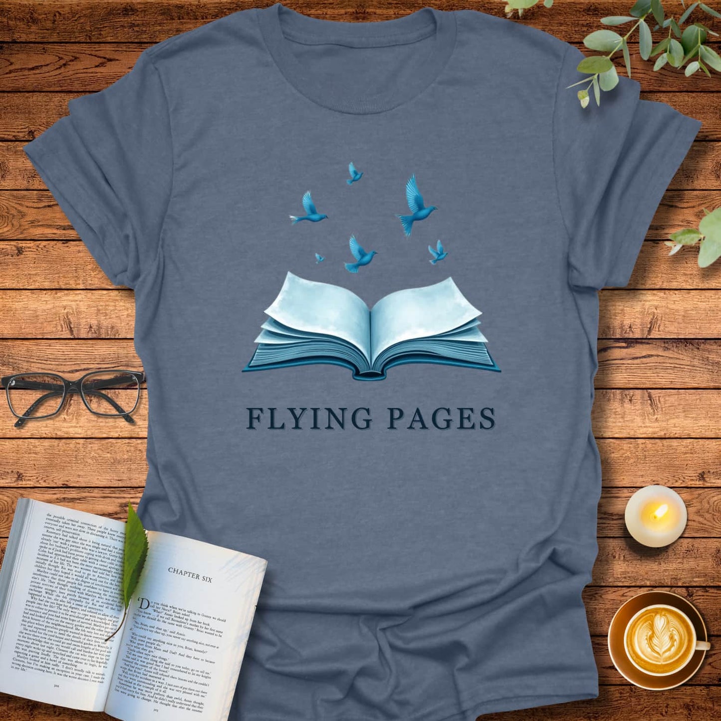 Flying Pages T-Shirt