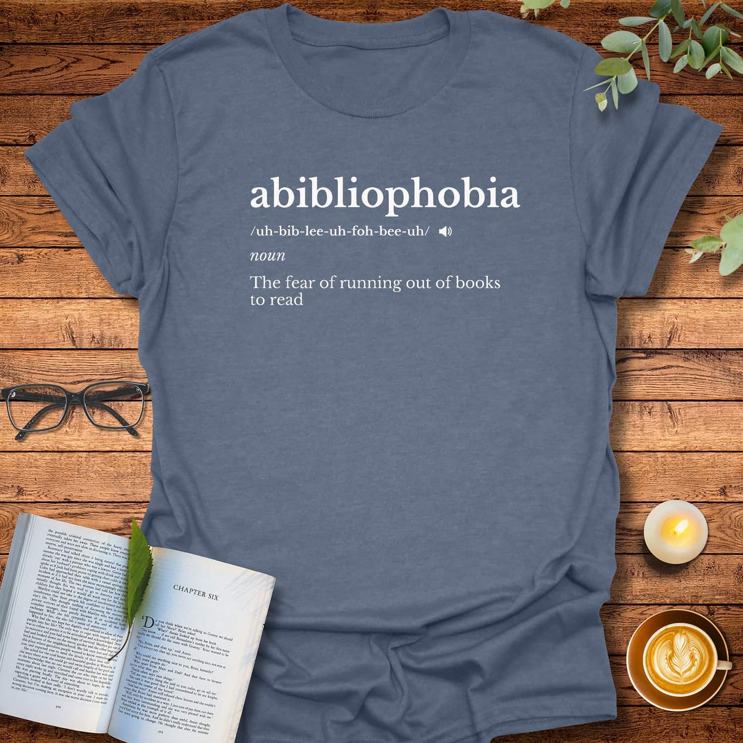 Abibliophobia T-Shirt