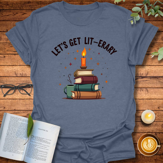 Let’s Get Lit-erary T-Shirt