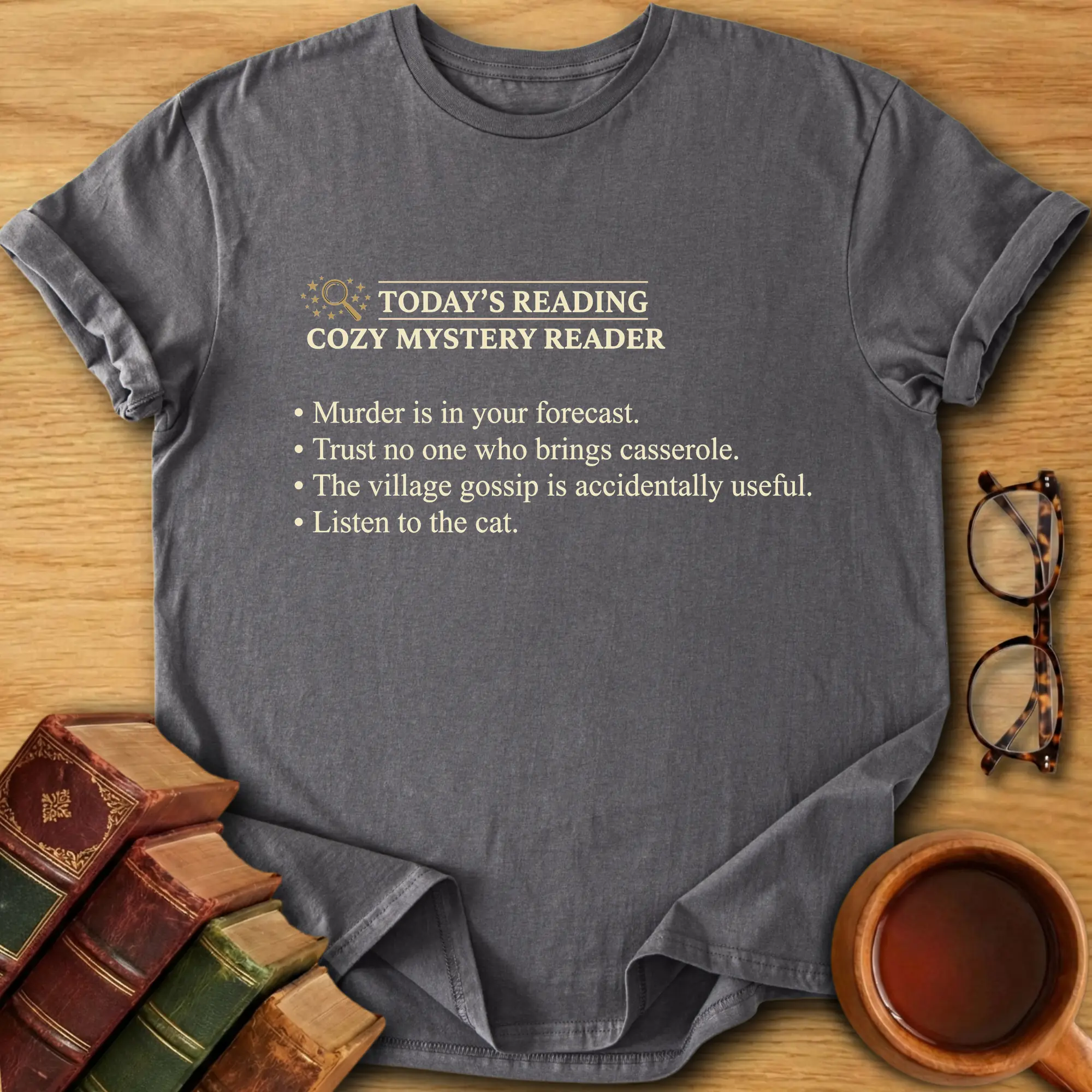 Cozy Mystery Horoscope T-Shirt