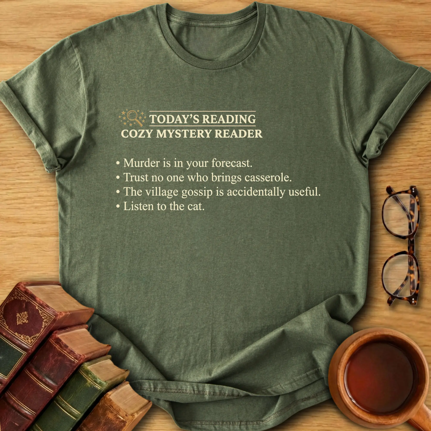 Cozy Mystery Horoscope T-Shirt