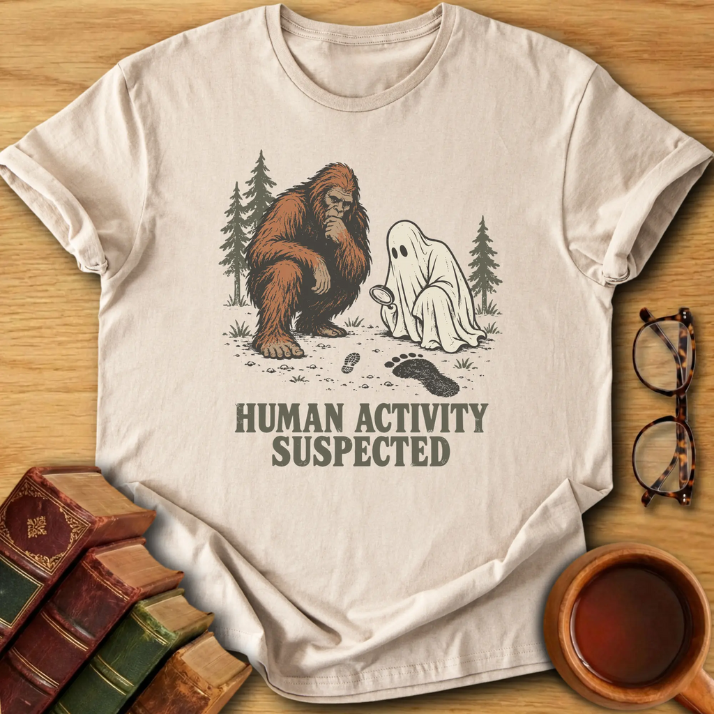 Human Activity Suspected T-Shirt