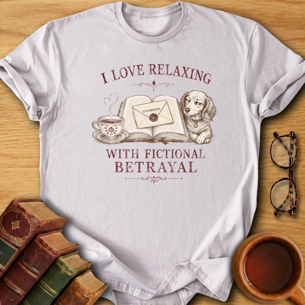 I Love Relaxing With Fictional Betrayal T-Shirt