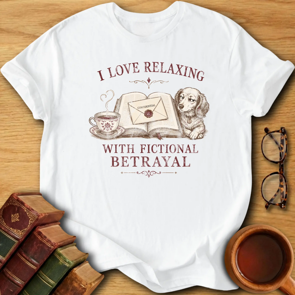 I Love Relaxing With Fictional Betrayal T-Shirt