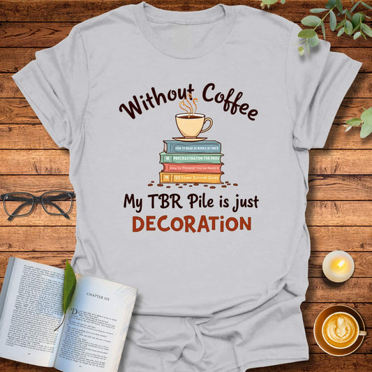 Caffeine & Chapters T-Shirt