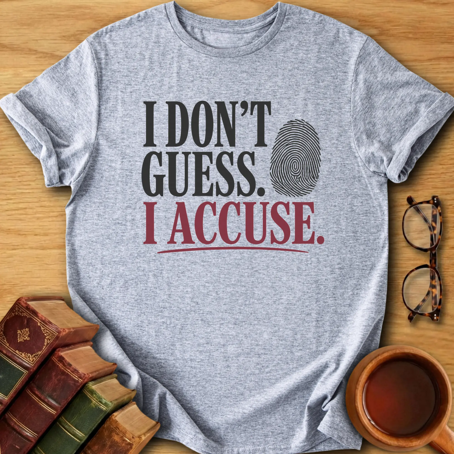 I Don't Guess. I Accuse  T-Shirt