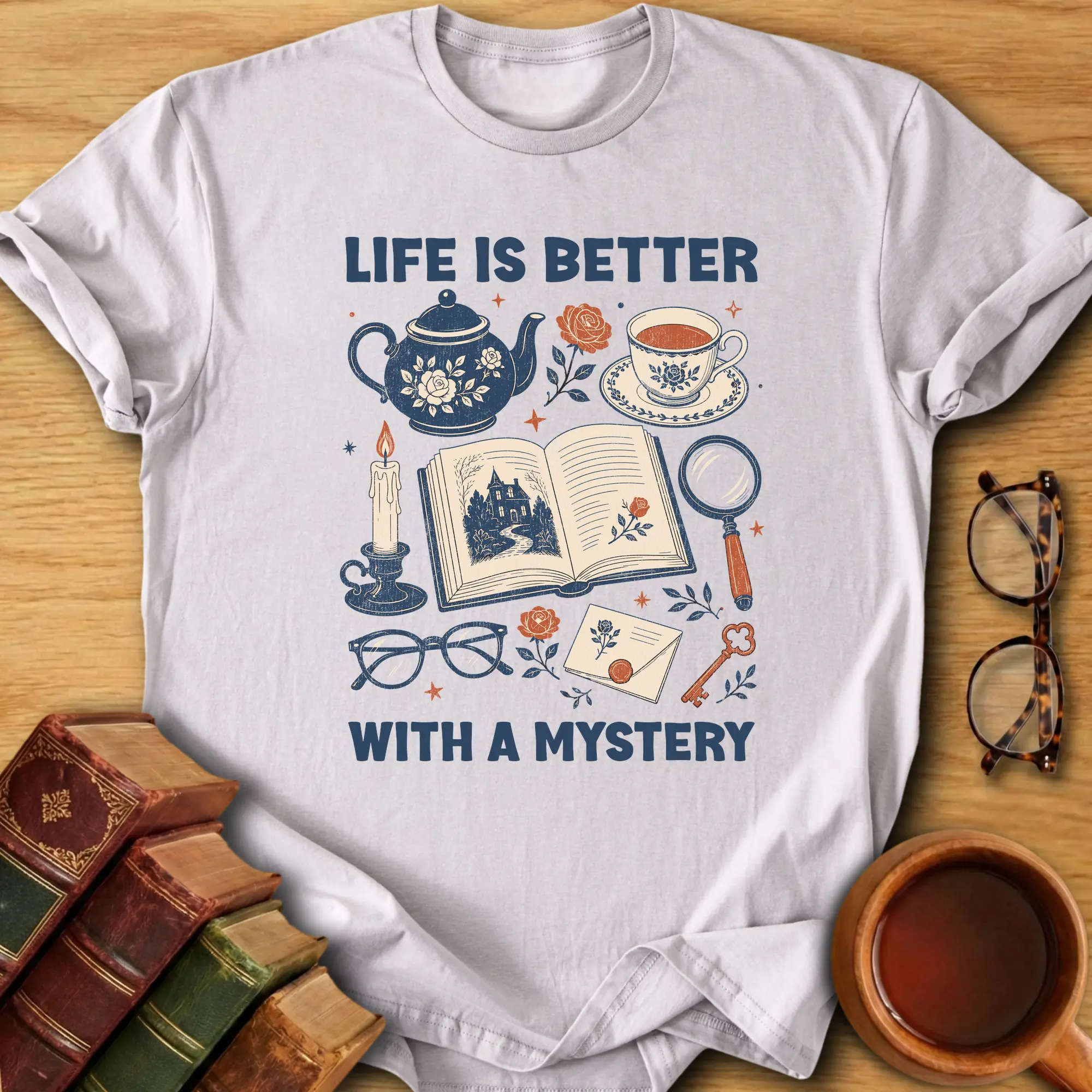 Life With a Mystery T-Shirt