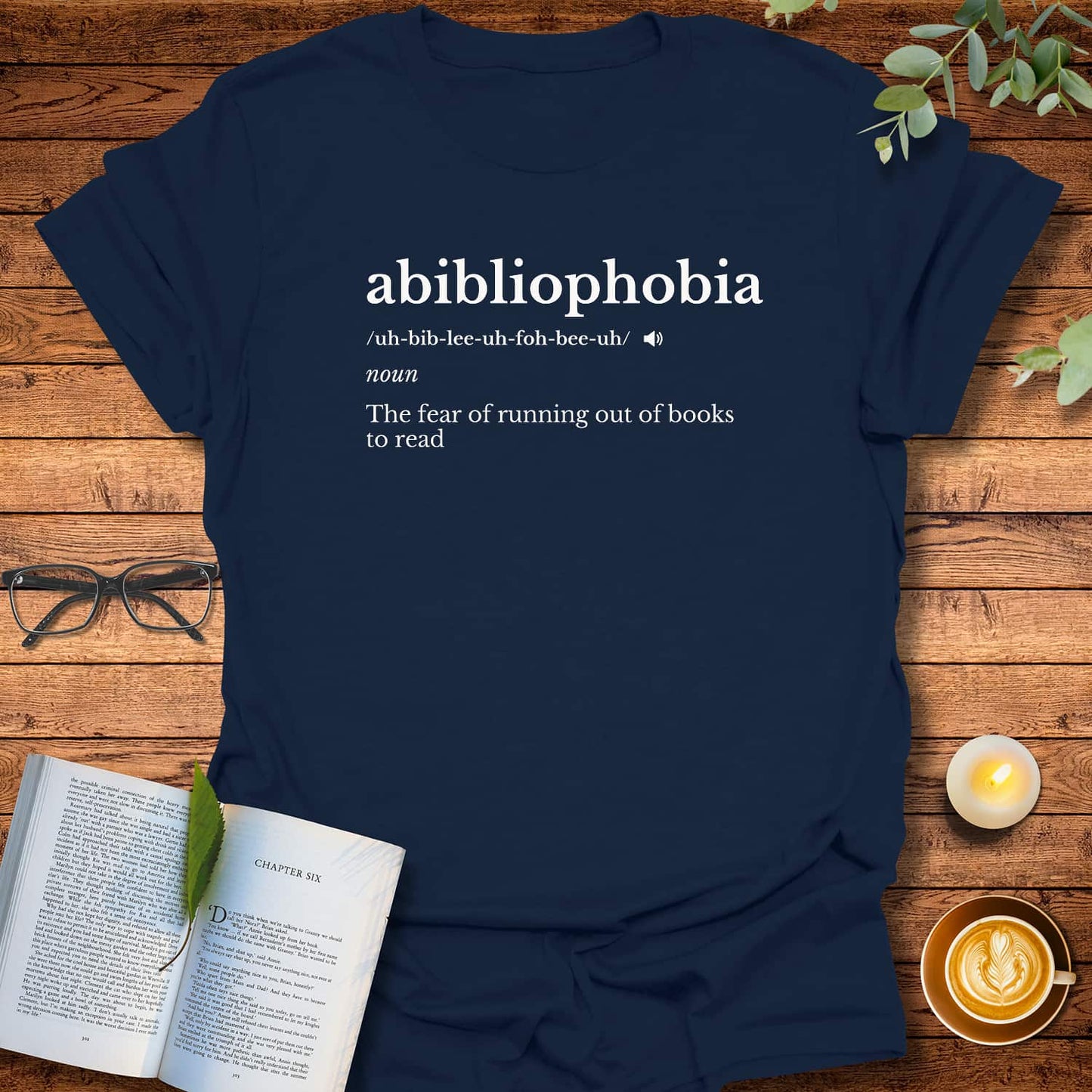 Abibliophobia T-Shirt