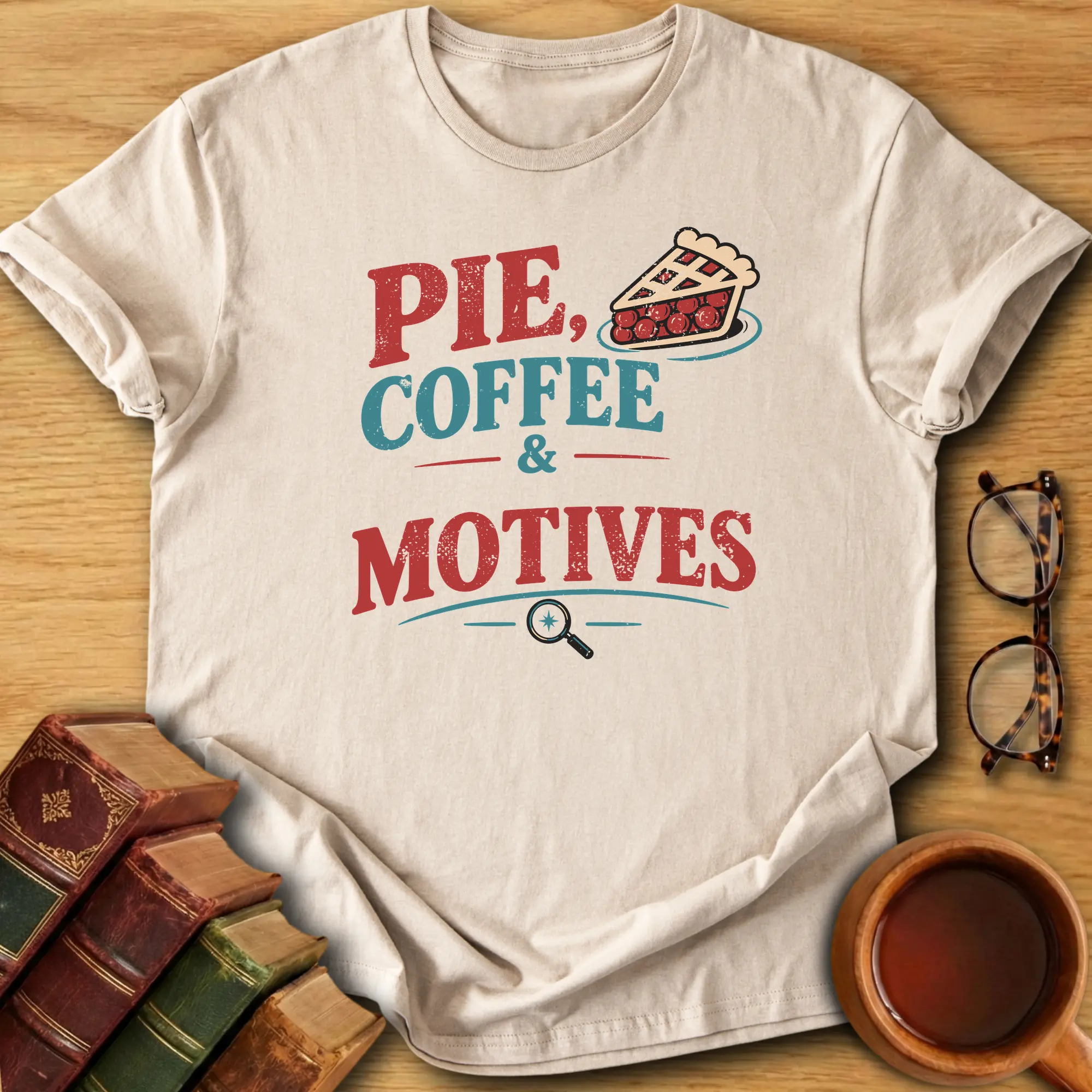 Pie, Coffee & Motives T-Shirt
