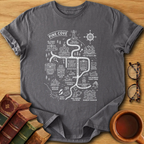 Pine Cove Mystery Map T-Shirt