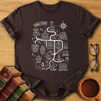 Pine Cove Mystery Map T-Shirt