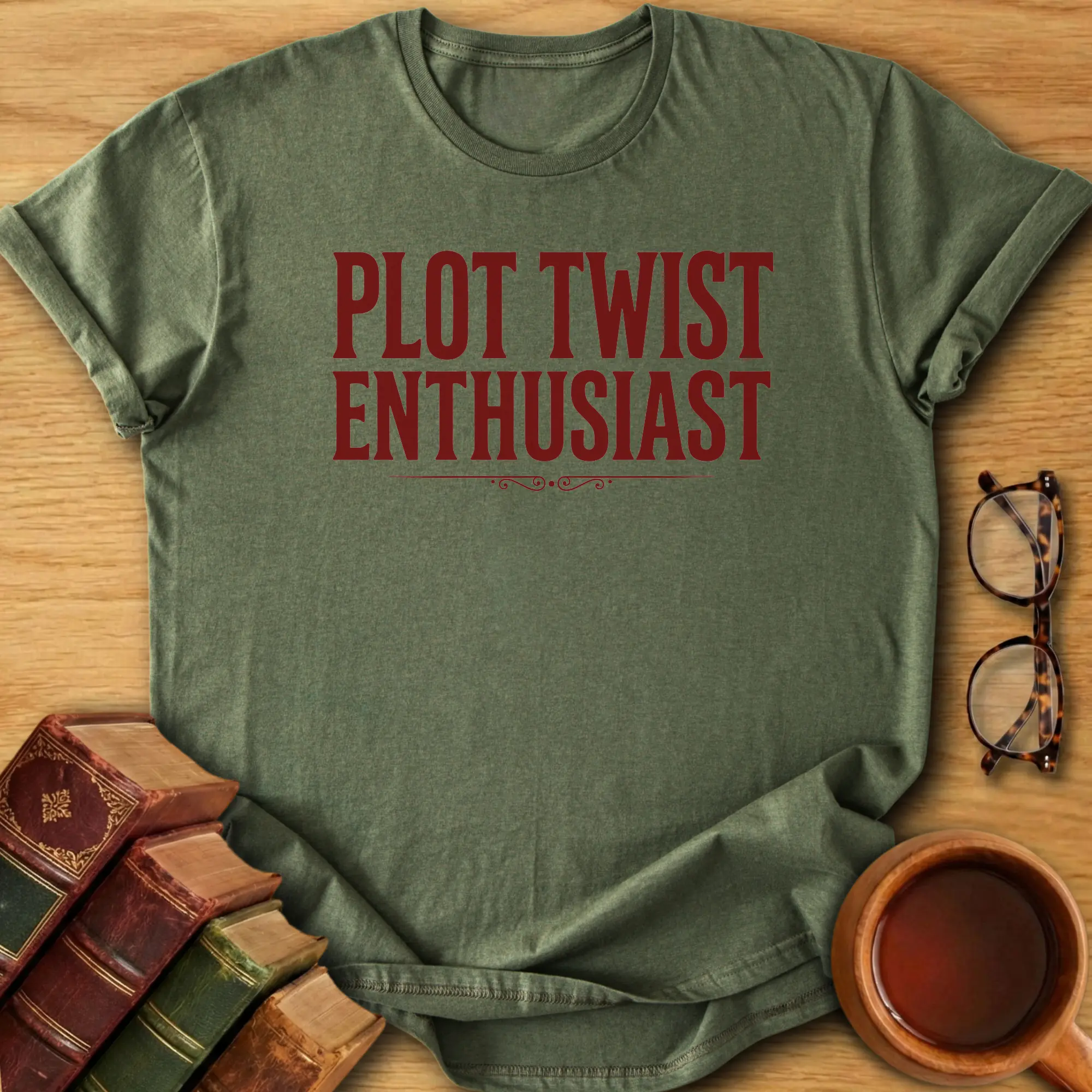 Plot Twist Enthusiast T-Shirt