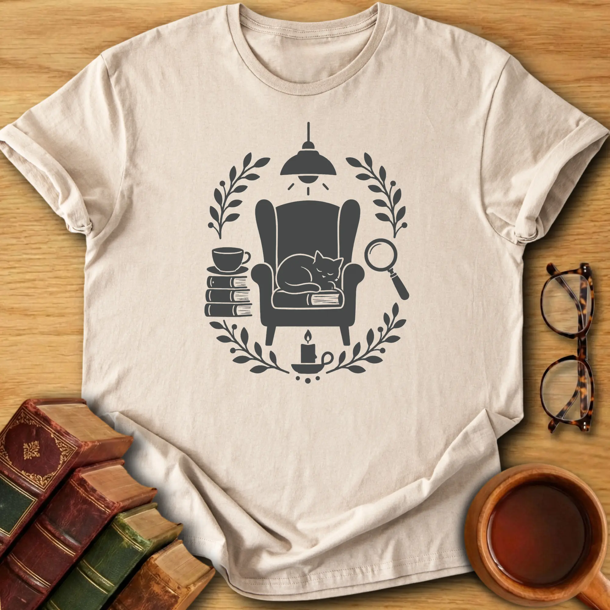 Reserved Reading Chair T-Shirt