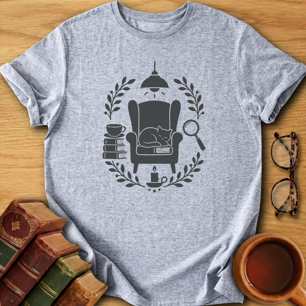 Reserved Reading Chair T-Shirt