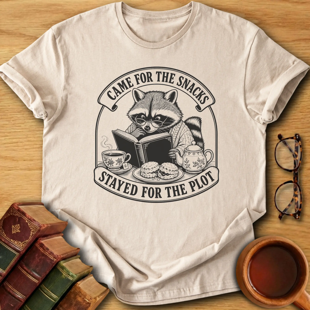 Snacks and Plot T-Shirt