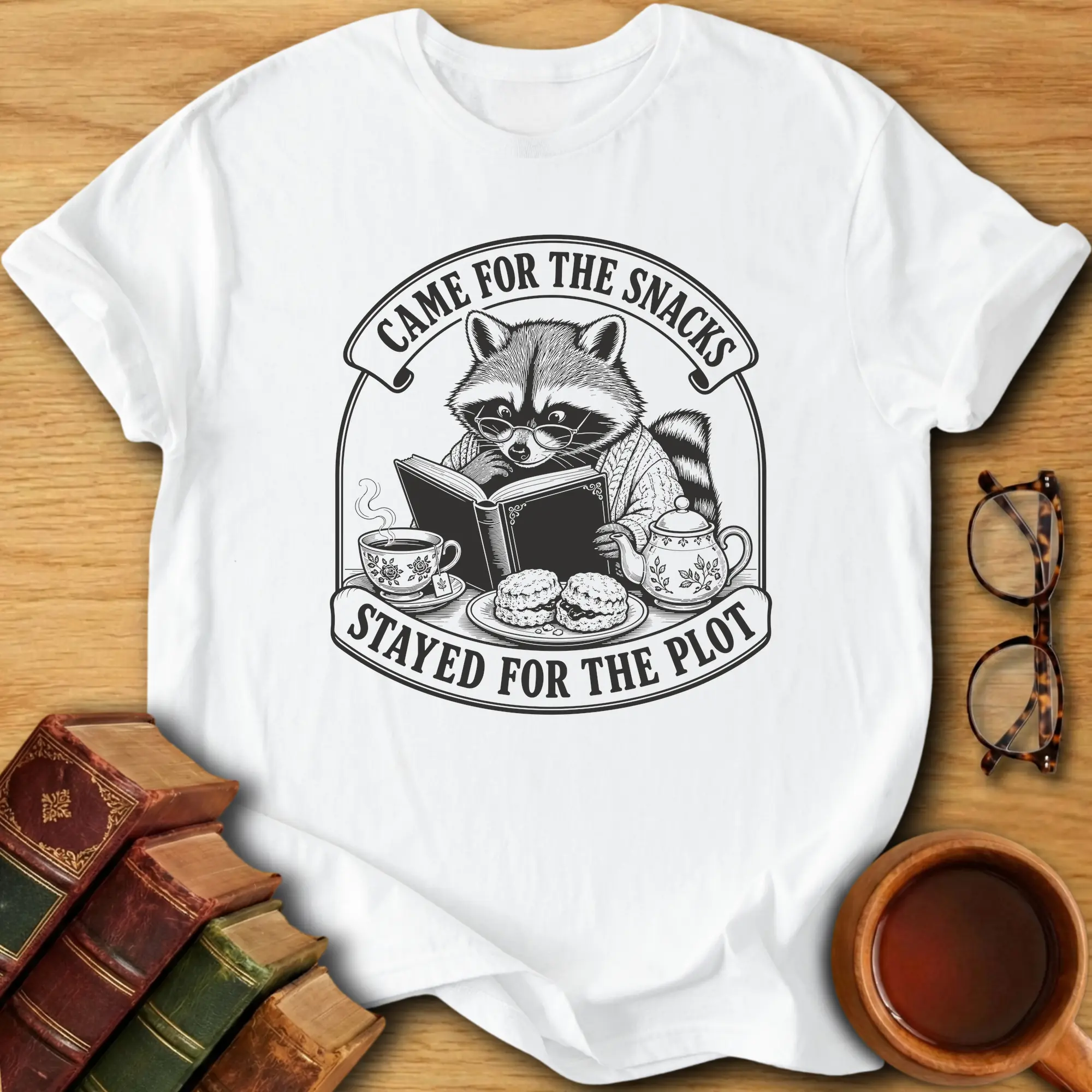 Snacks and Plot T-Shirt