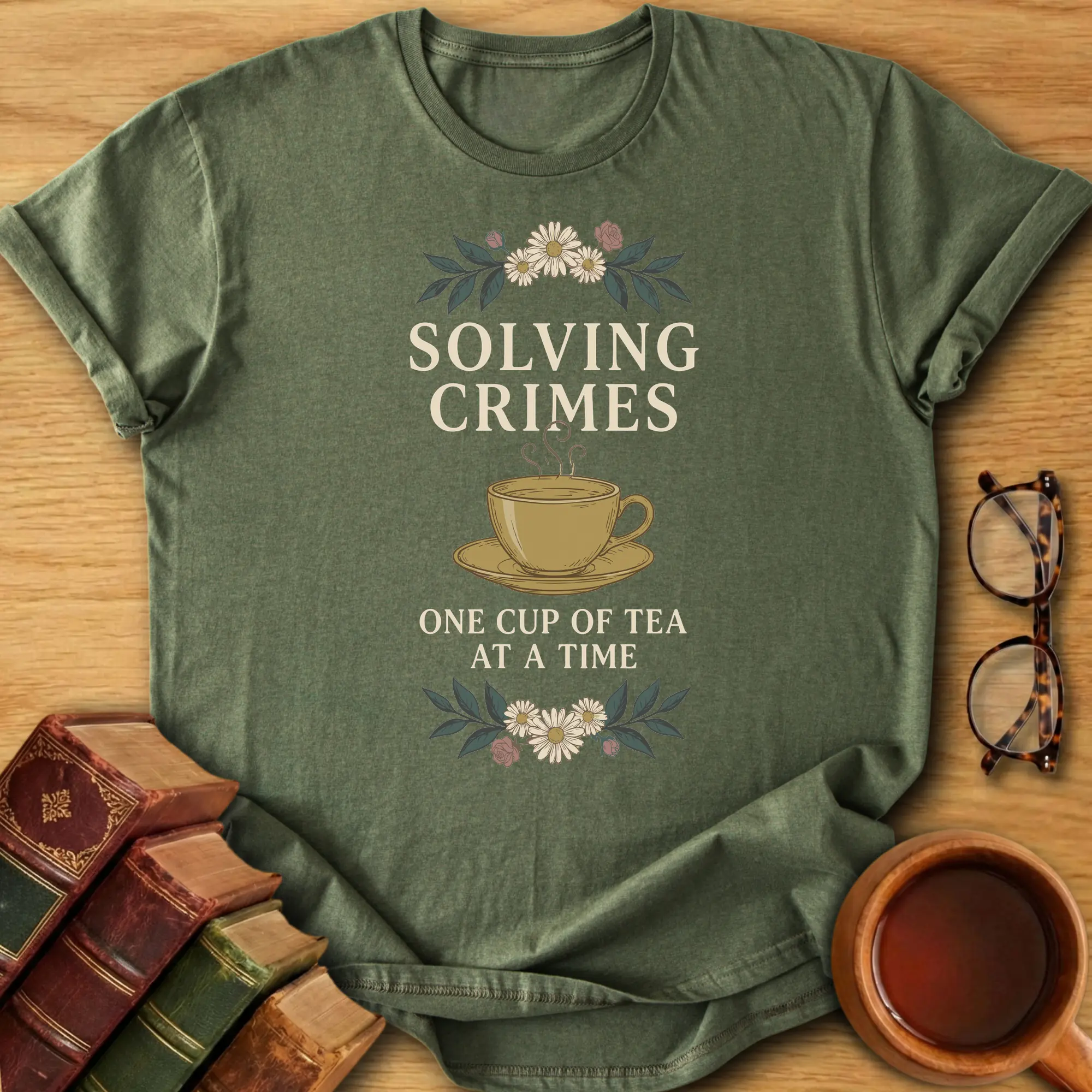 Tea Time Detective T-Shirt