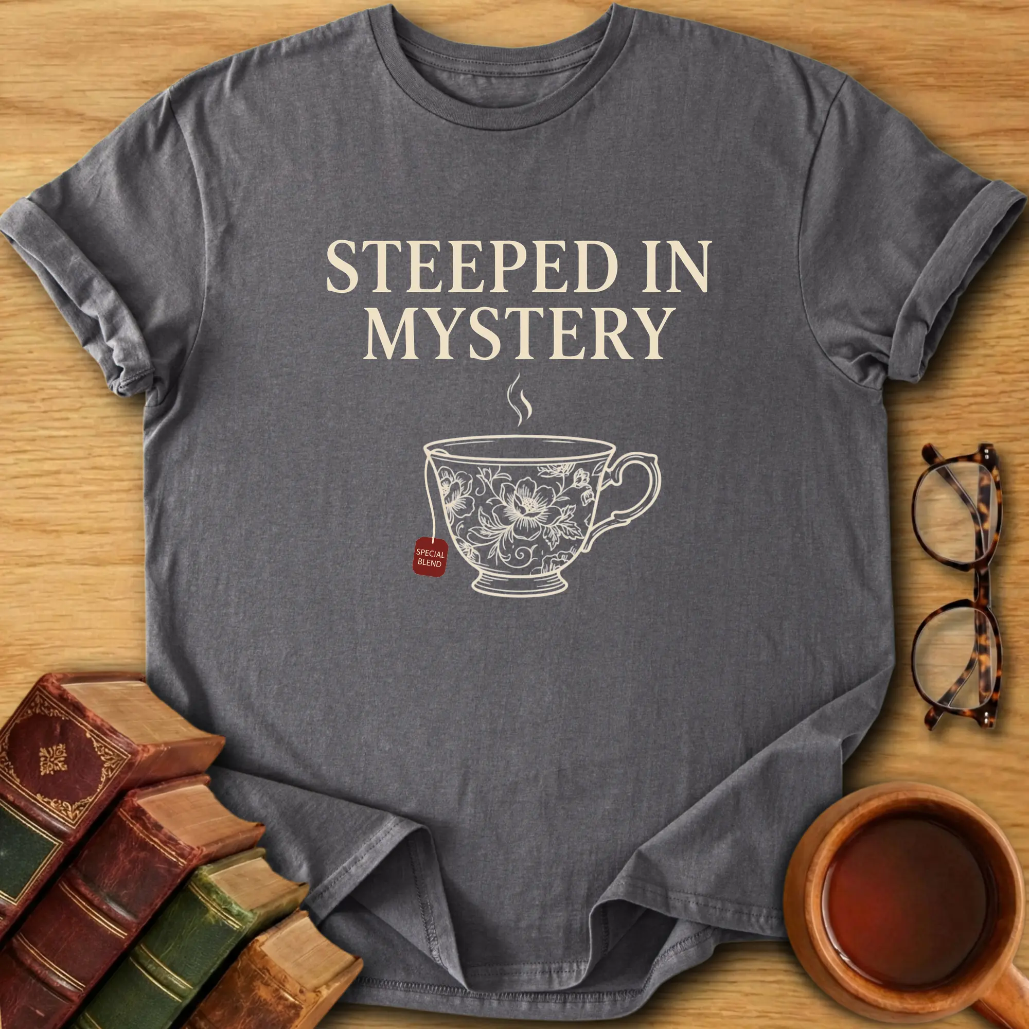 Steeped in Mystery T-Shirt