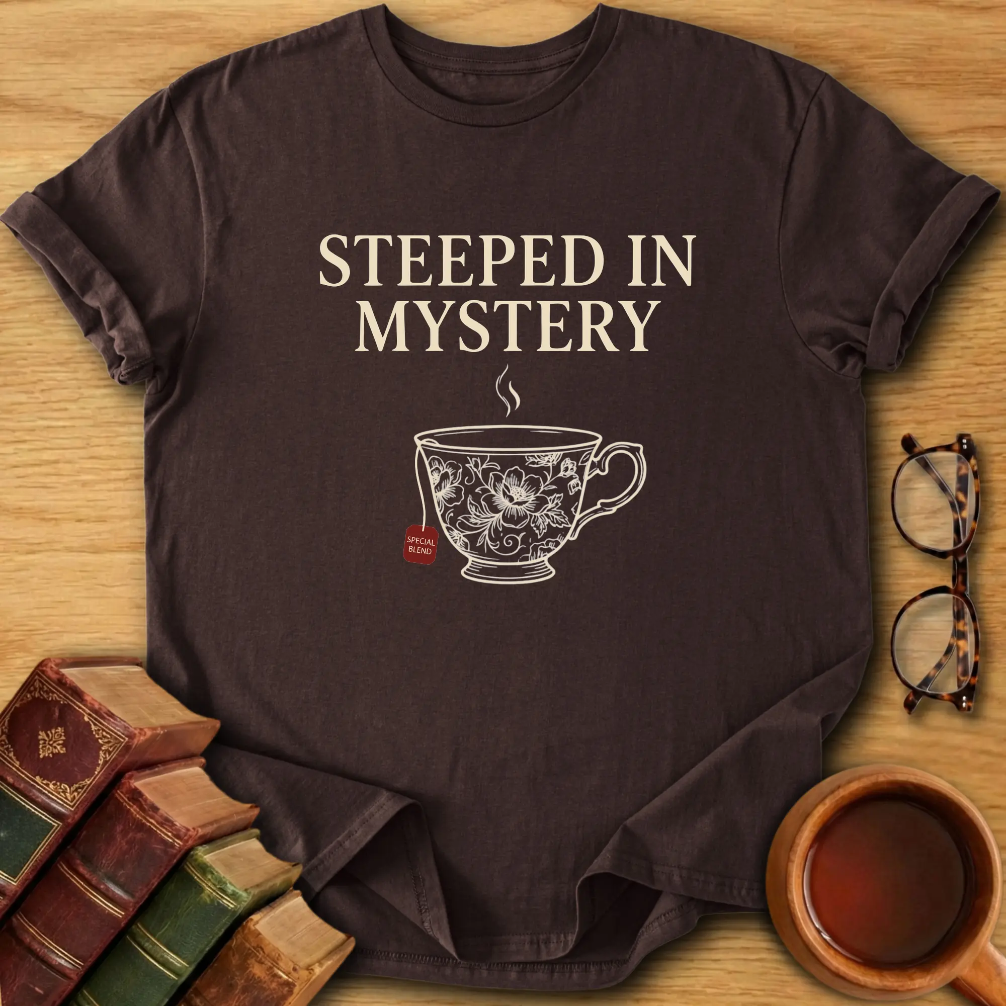 Steeped in Mystery T-Shirt