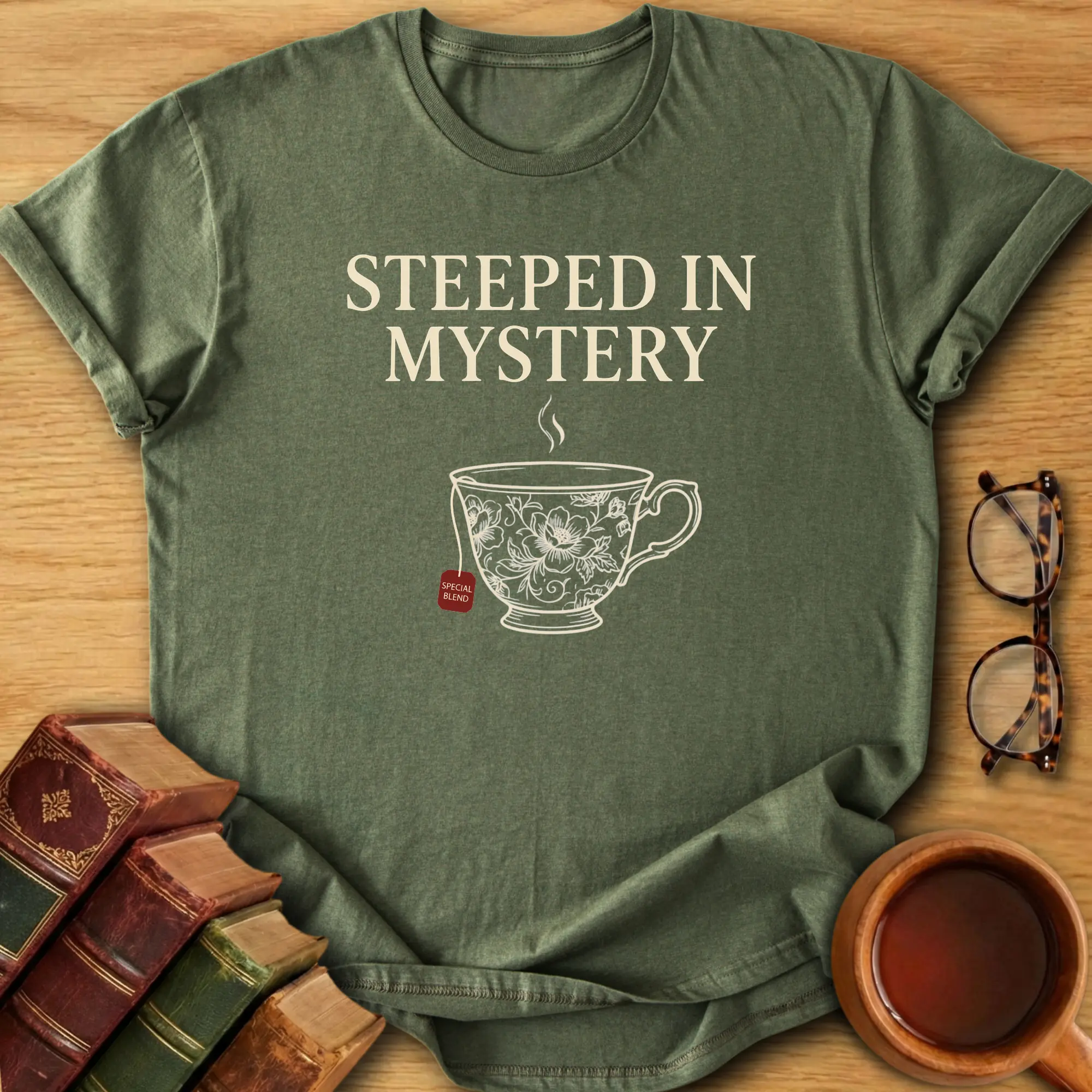 Steeped in Mystery T-Shirt