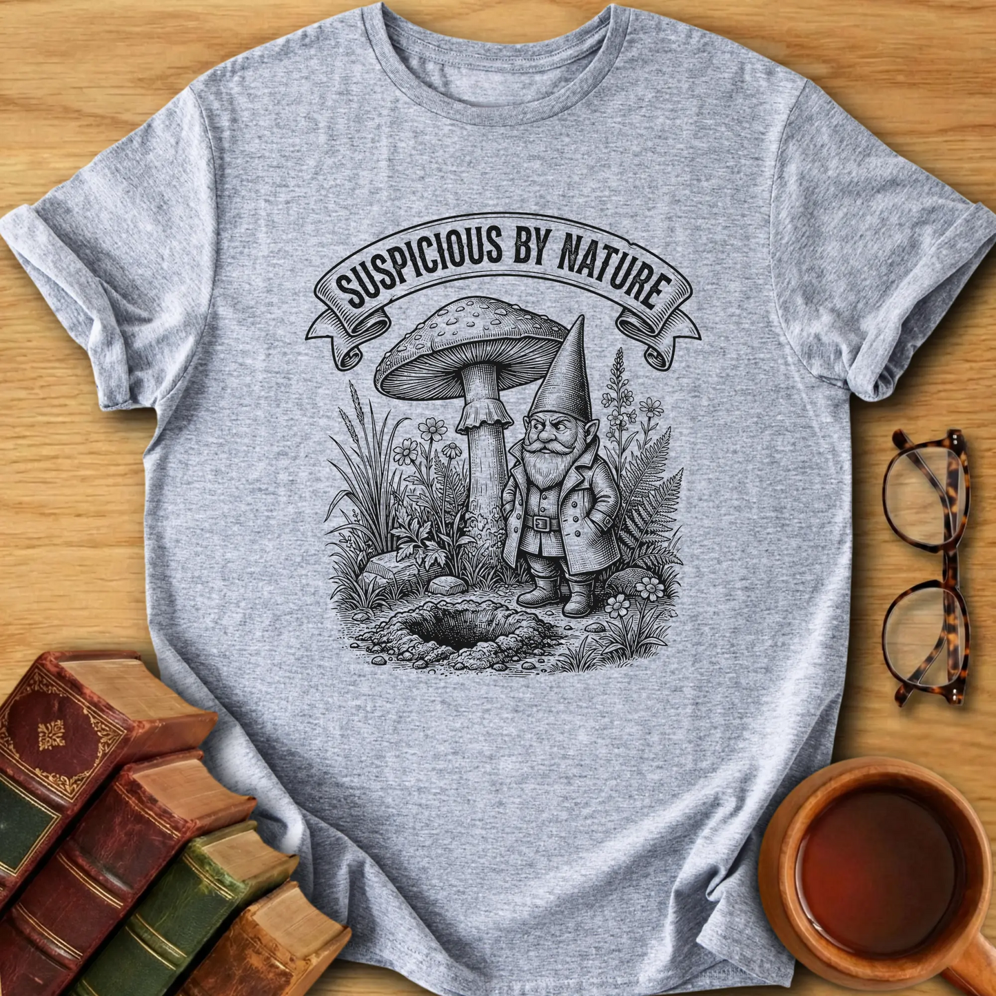 Suspicious by Nature T-Shirt
