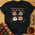 Suspiciously Cozy Book Club T-Shirt