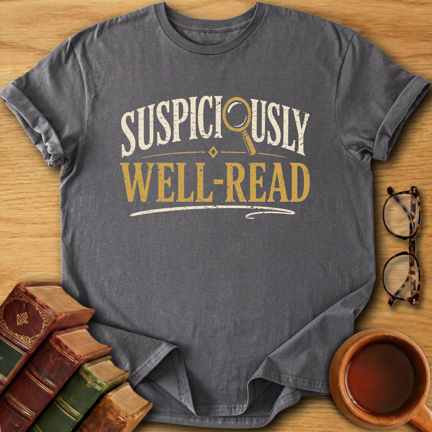 Suspiciously Well-Read T-Shirt