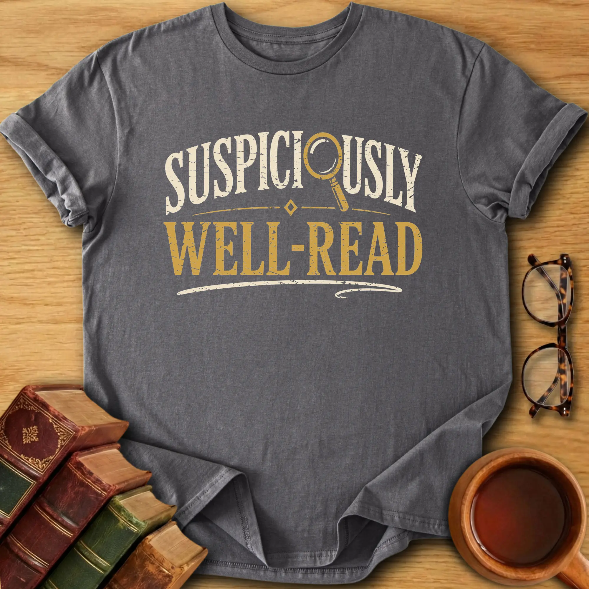 Suspiciously Well-Read T-Shirt