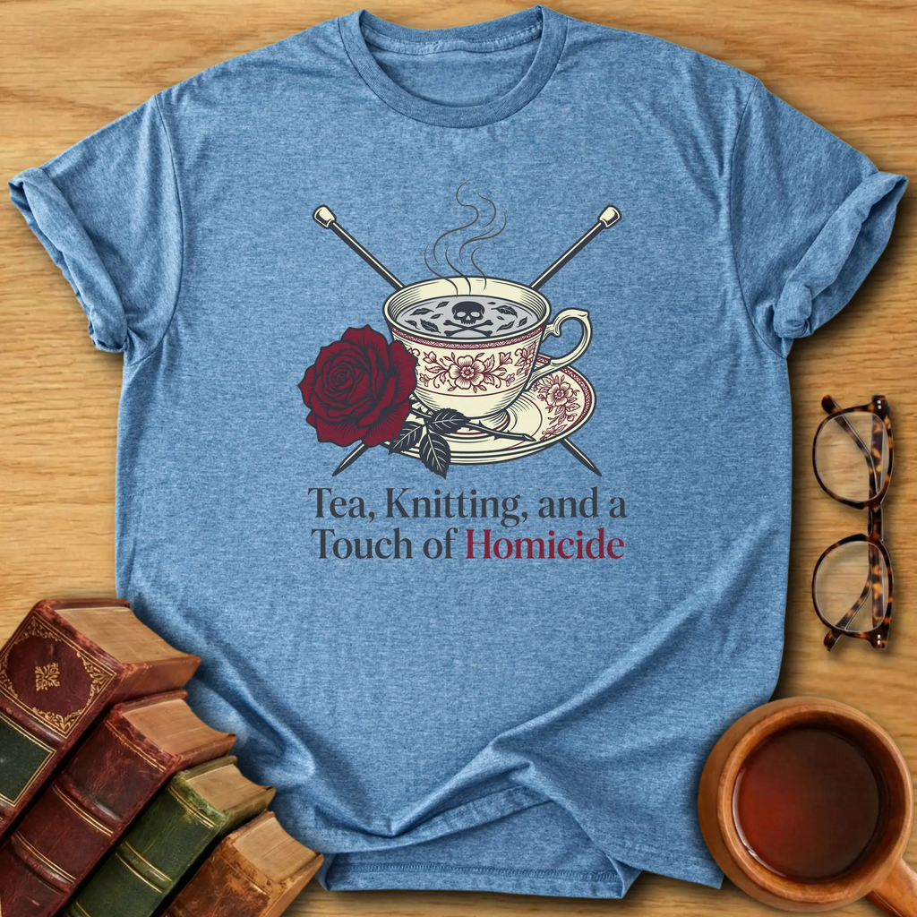 Tea, Knitting and Mayhem T-Shirt