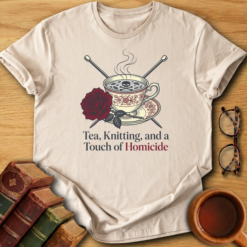Tea, Knitting and Mayhem T-Shirt