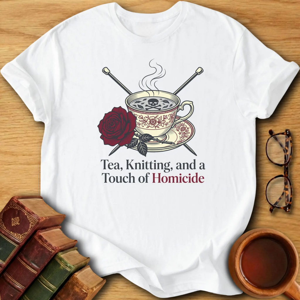 Tea, Knitting and Mayhem T-Shirt