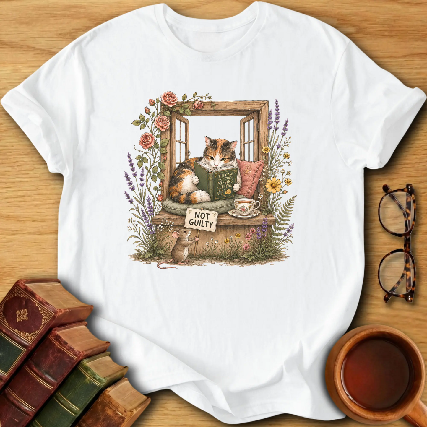 The Case of the Missing Cheese T-Shirt