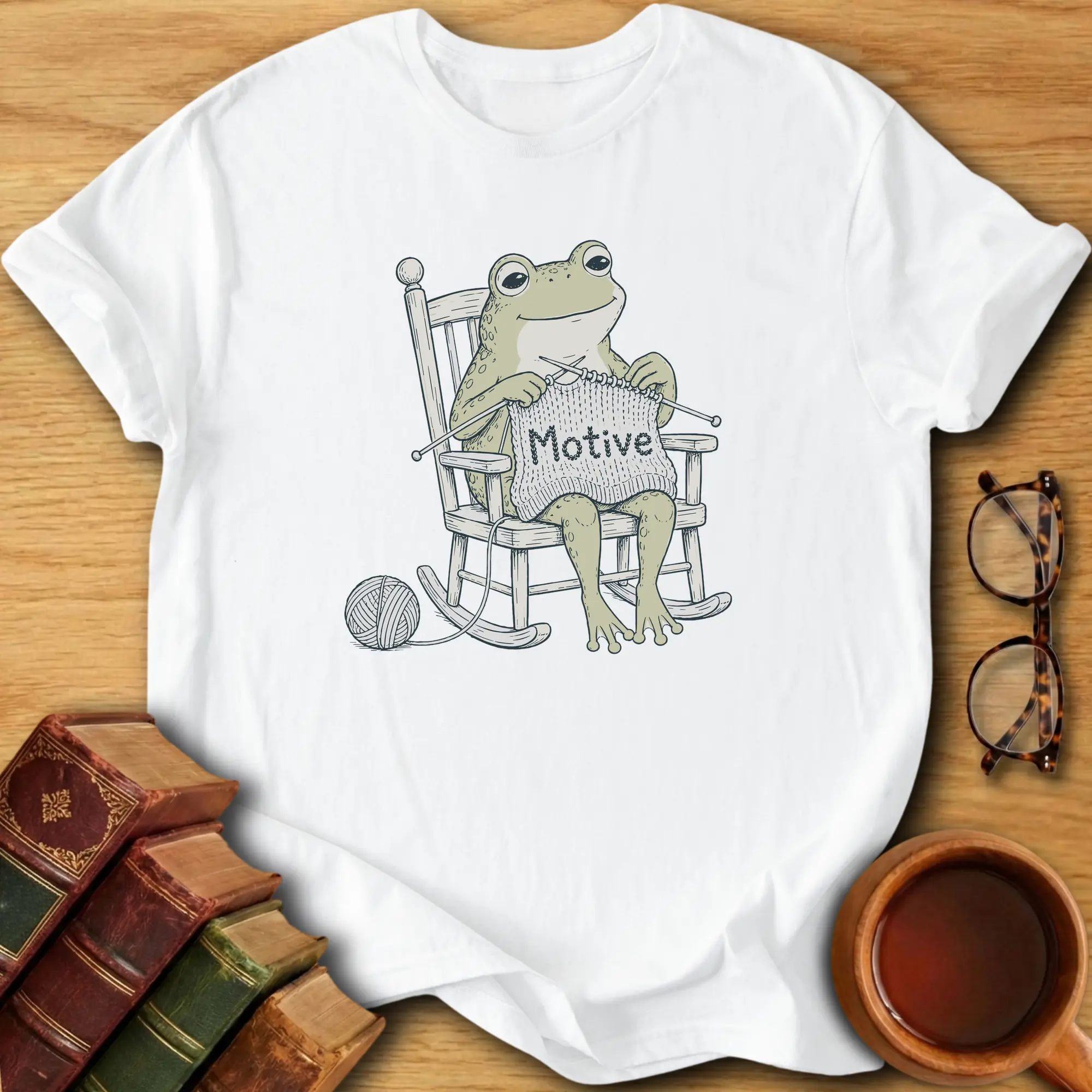 Knitting a Motive T-Shirt