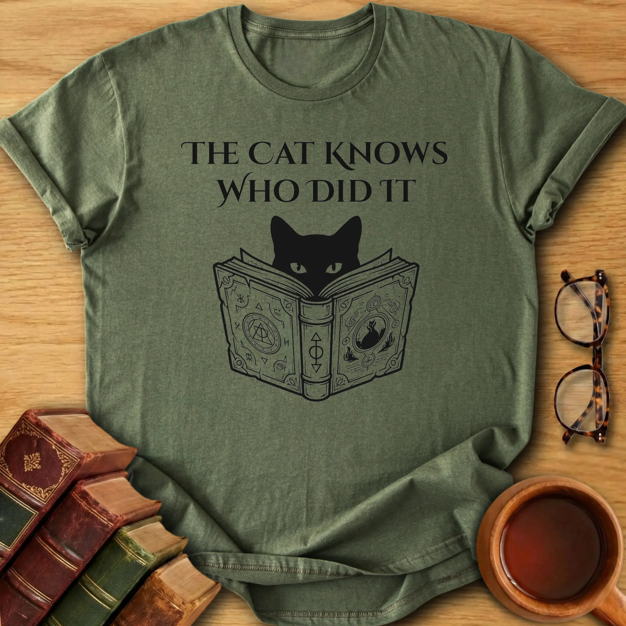 The Cat Knows T-Shirt